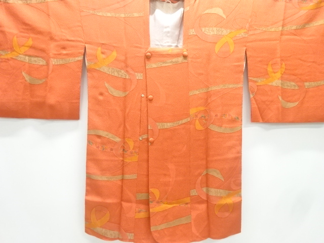 JAPANESE MICHIYUKI COAT / WOVEN NOSHI PATTERN